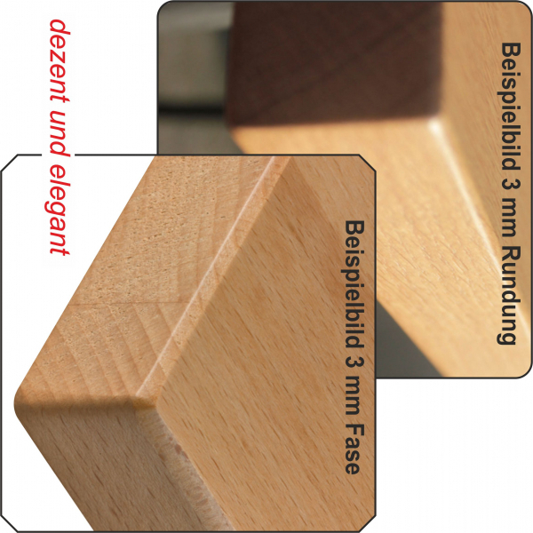 Kirschbaum Europäisch Massivholzplatte 19 mm